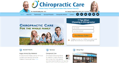 Desktop Screenshot of cooperchiropracticcentre.com