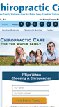 Mobile Screenshot of cooperchiropracticcentre.com